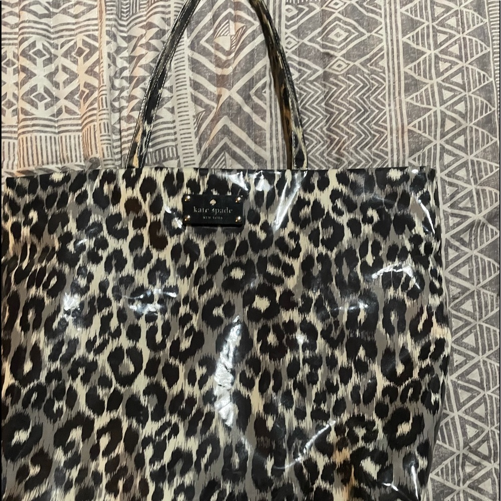 Kate Spade Lepoard Tote Only Used Once